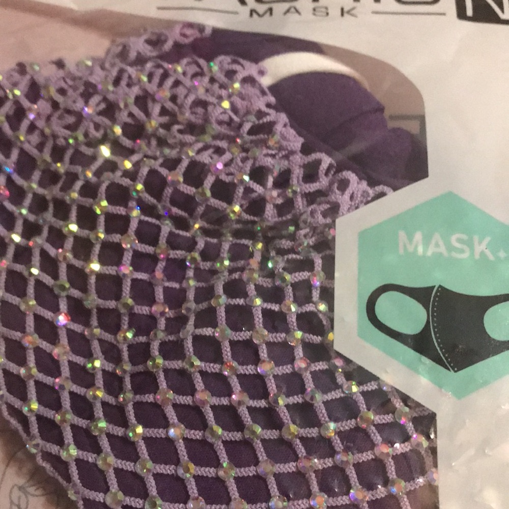 Mask Mesh Rhinestones - Picture 4 of 10